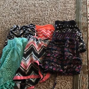 6 pairs of shorts all size medium